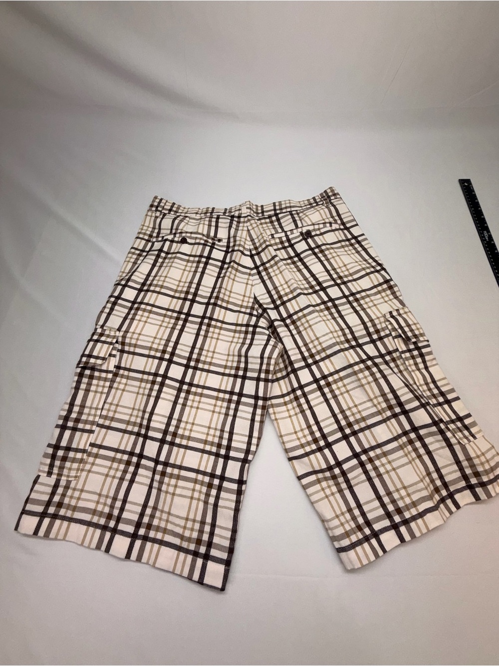 Polo Ralph Lauren Plaid Cargo Shorts Big Pony Men’s 40 - Picture 6 of 8